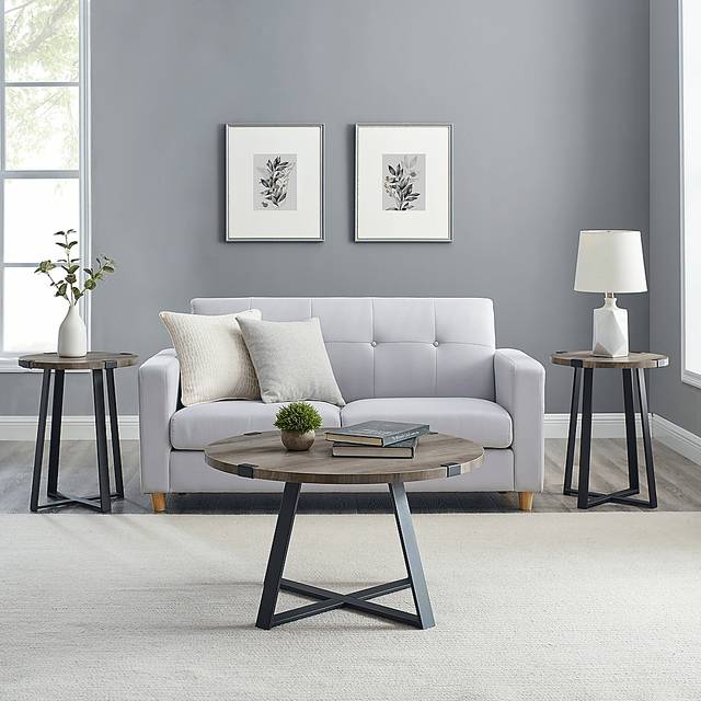 Castletroy Dark Gray Cocktail Table Set - Thumbnail - Image 4