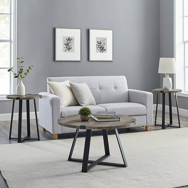 Castletroy Dark Gray Cocktail Table Set - Thumbnail - Image 5