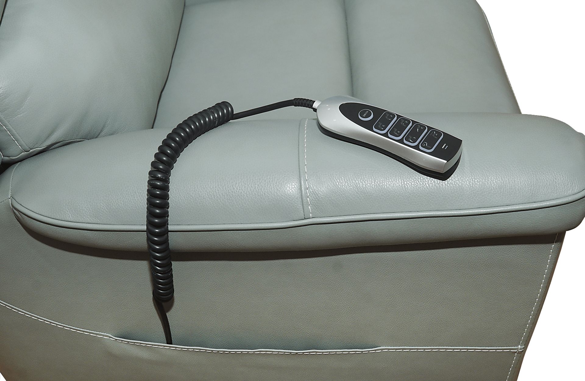 Castmore II Green Triple Power Lift Recliner - Image 5