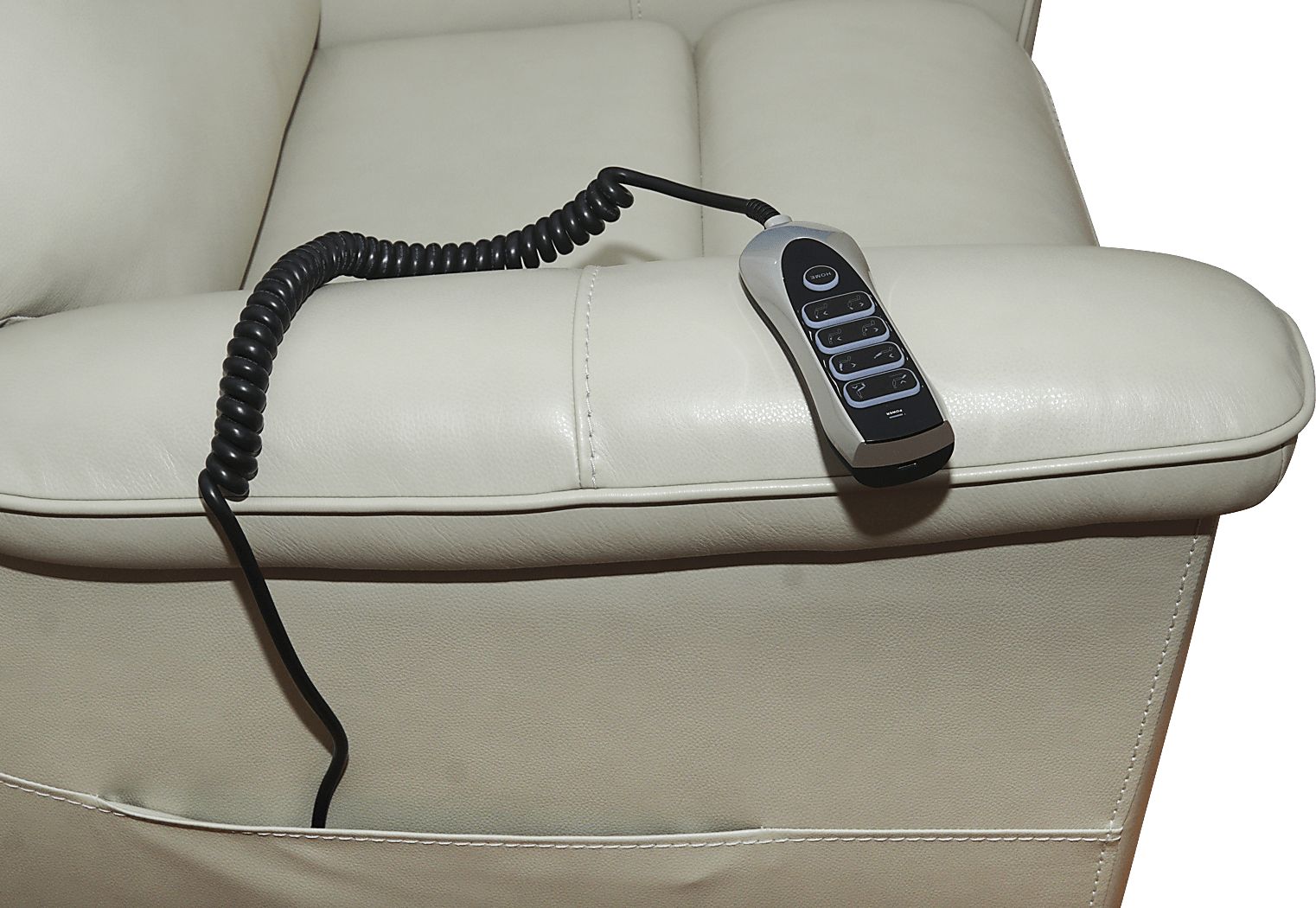 Castmore II Leather Triple Power Lift Recliner - Thumbnail 4