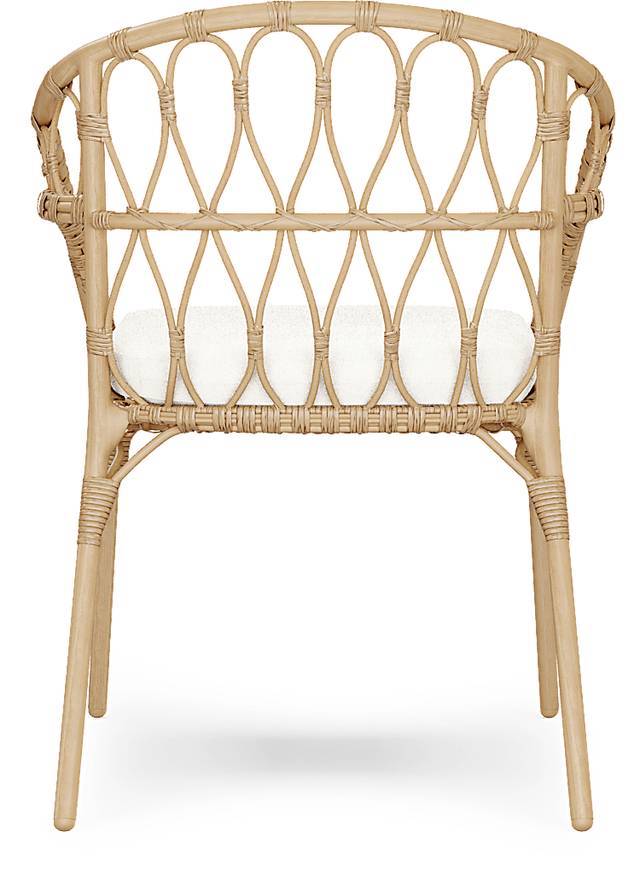 Catalina Natural 5 Pc Round Outdoor Dining Set - Thumbnail - Image 8