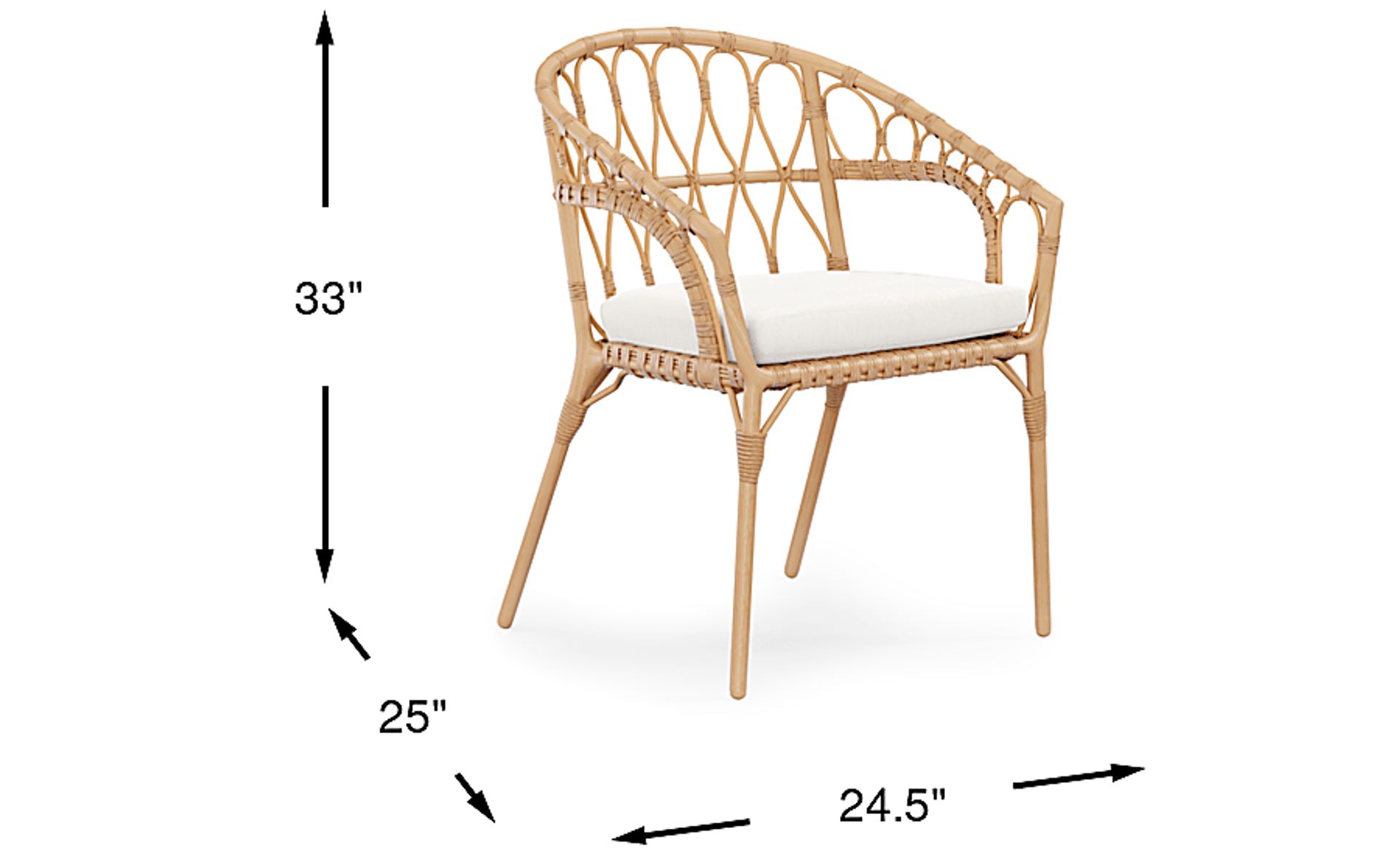 Dimension Image. Please refer to the Dimension Tab on this page for dimension details.