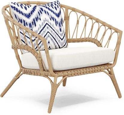 Catalina Natural Outdoor Club Chair