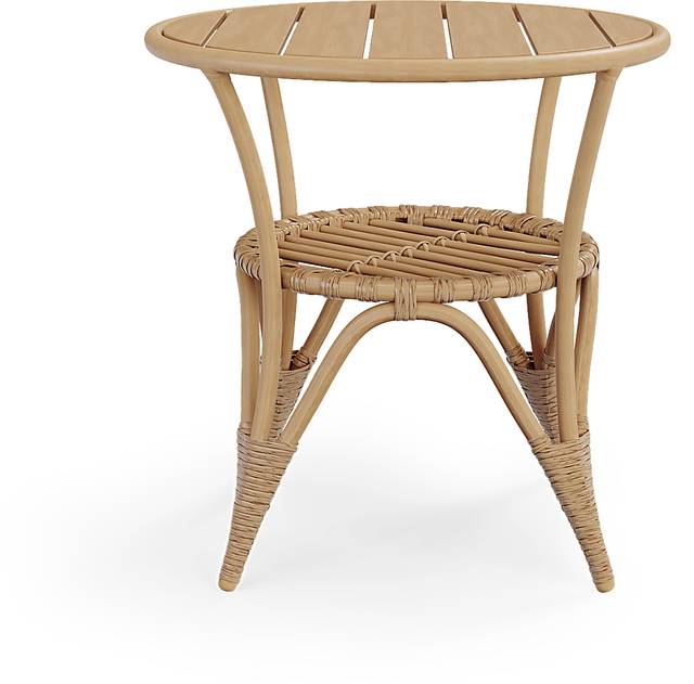 Catalina Natural Outdoor End Table - Thumbnail - Image 4