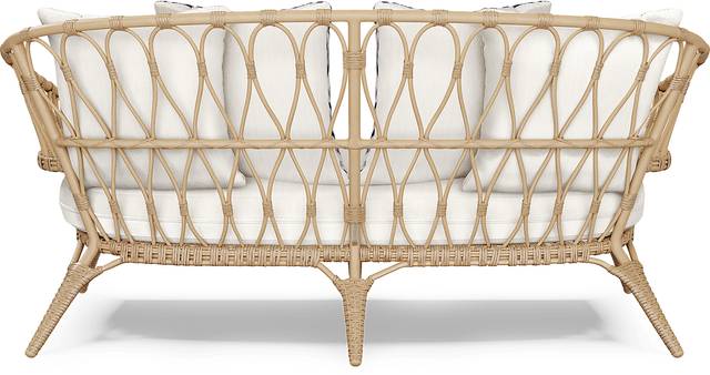 Catalina Natural Outdoor Loveseat - Thumbnail - Image 4