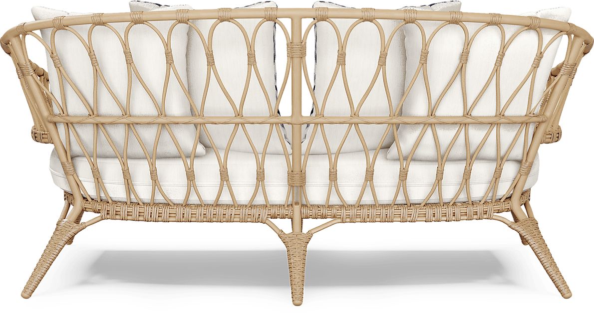 Catalina Natural Outdoor Loveseat Rooms To Go