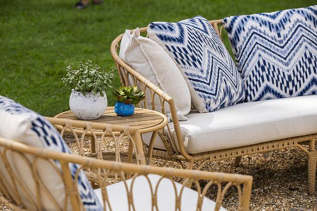 Catalina Natural 4 Pc Outdoor Seating Set - Thumbnail - Image 6