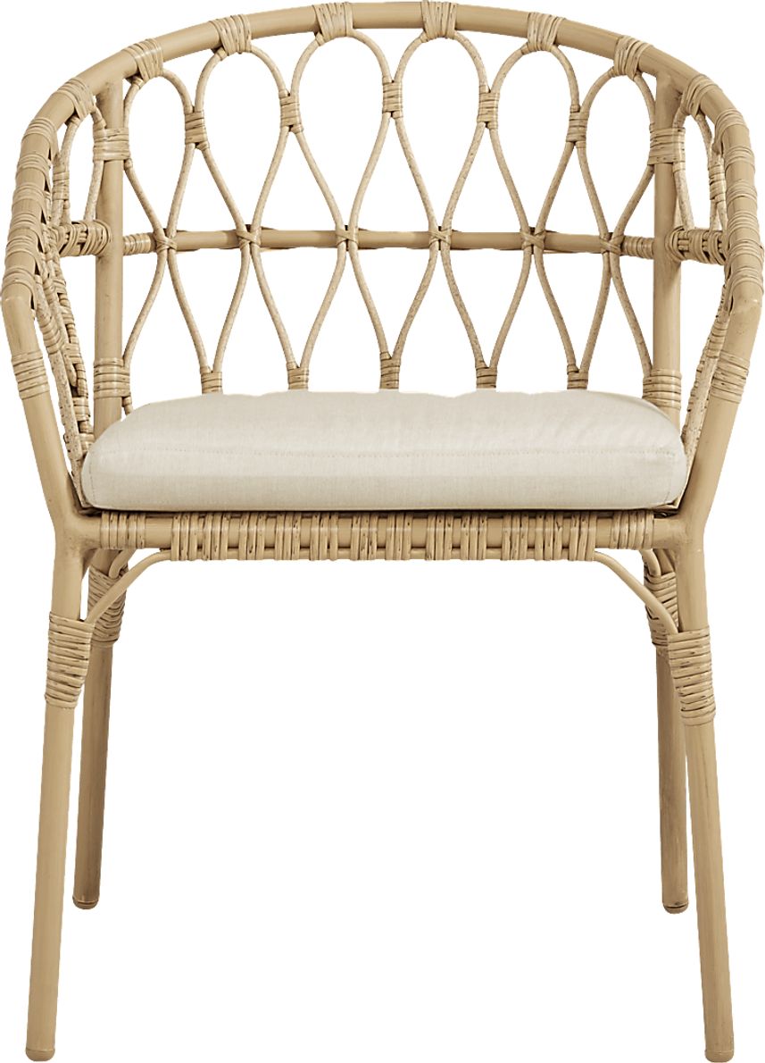 Catalina Natural Outdoor Arm Chair Rooms To Go