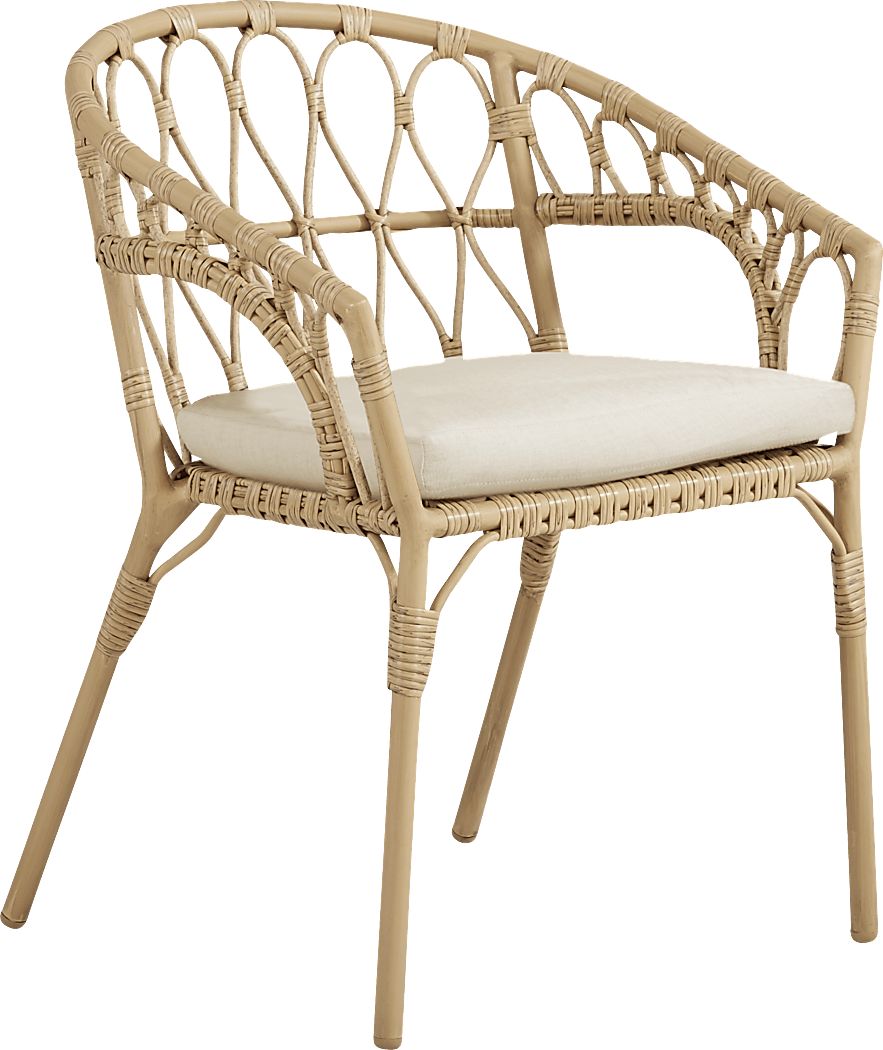 Catalina Natural Outdoor Arm Chair Rooms To Go