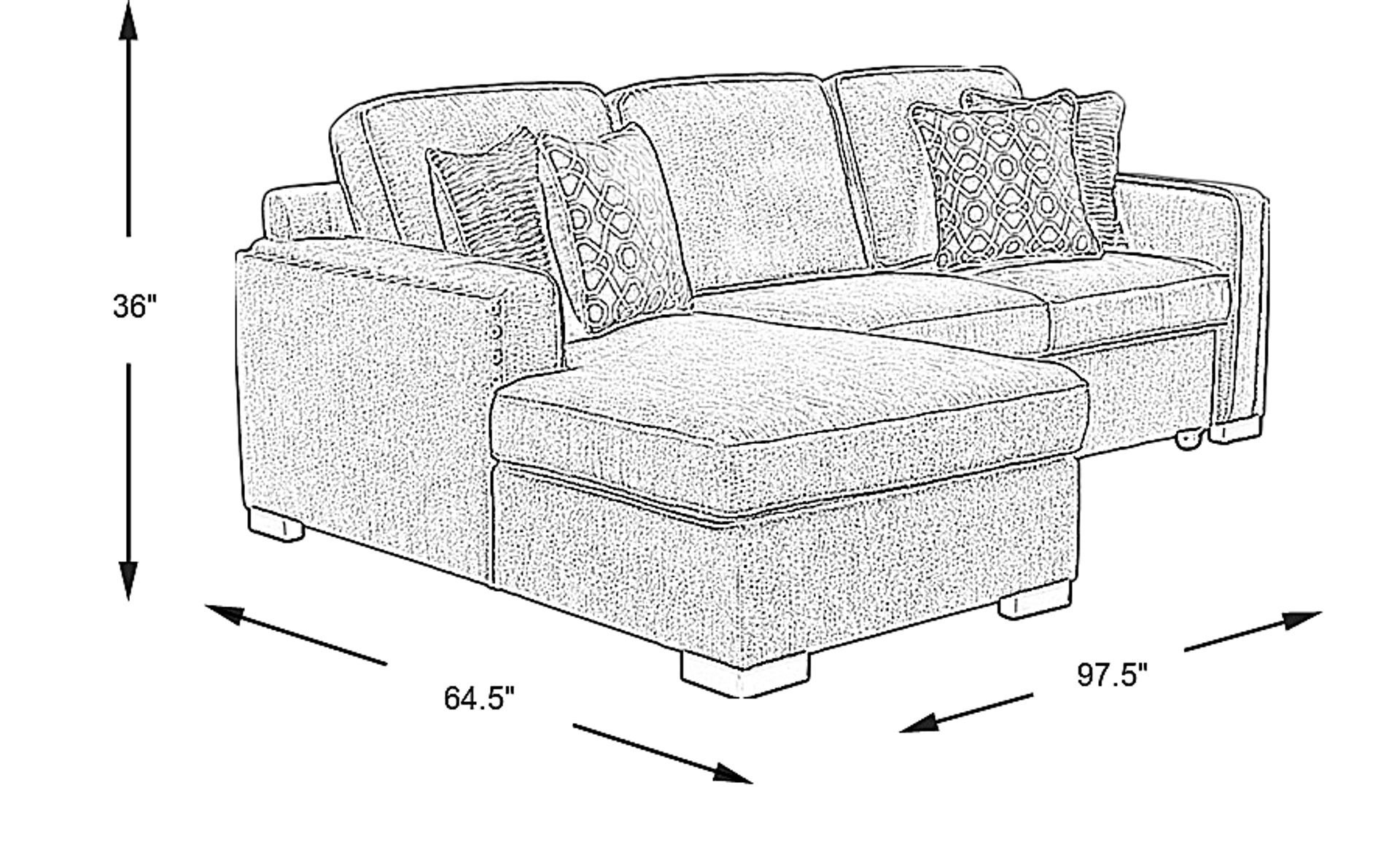 Dimension Image. Please refer to the Dimension Tab on this page for dimension details.