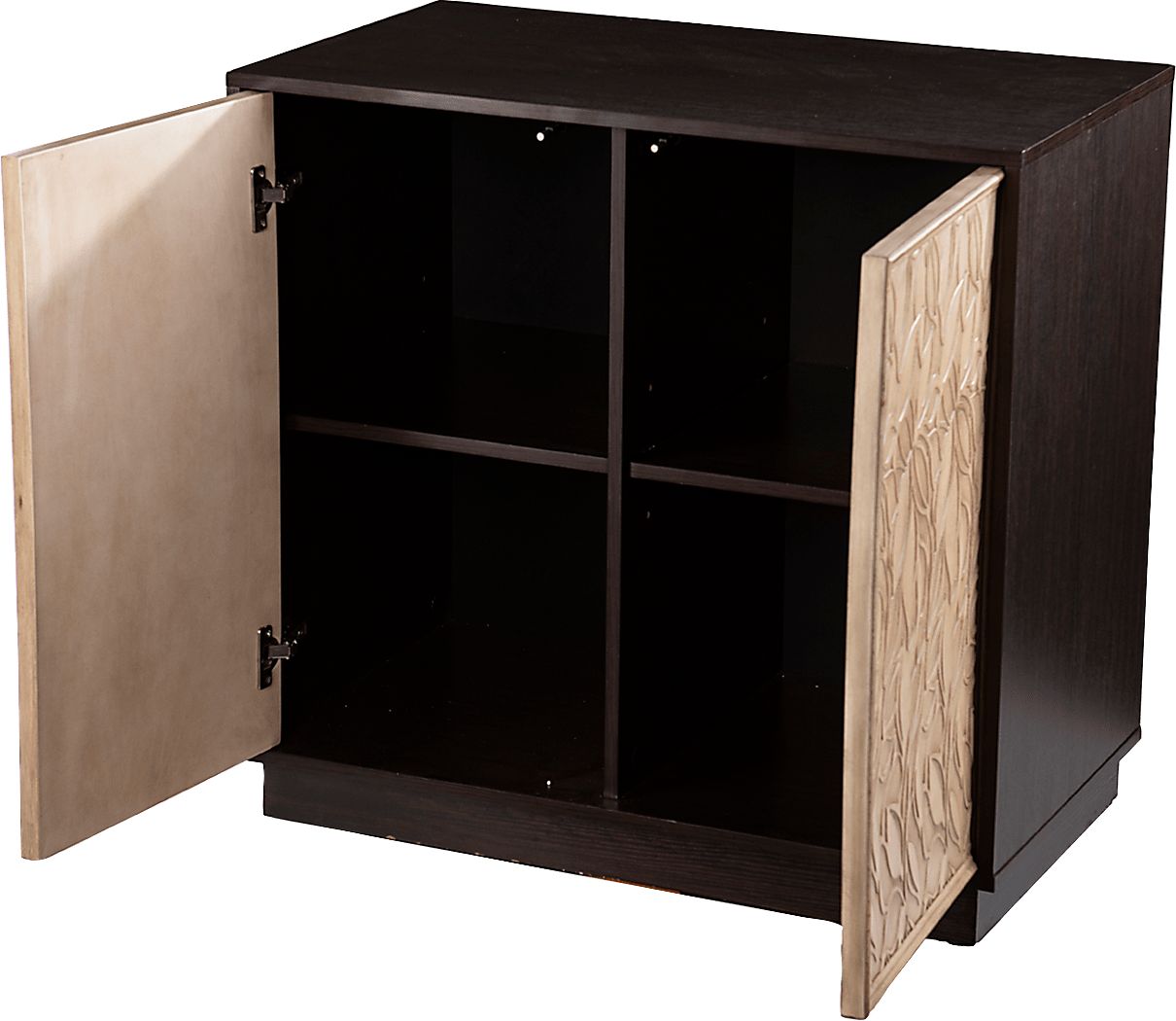 Catara Brown Accent Cabinet - Thumbnail 4