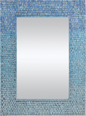 Catarina Blue Mirror