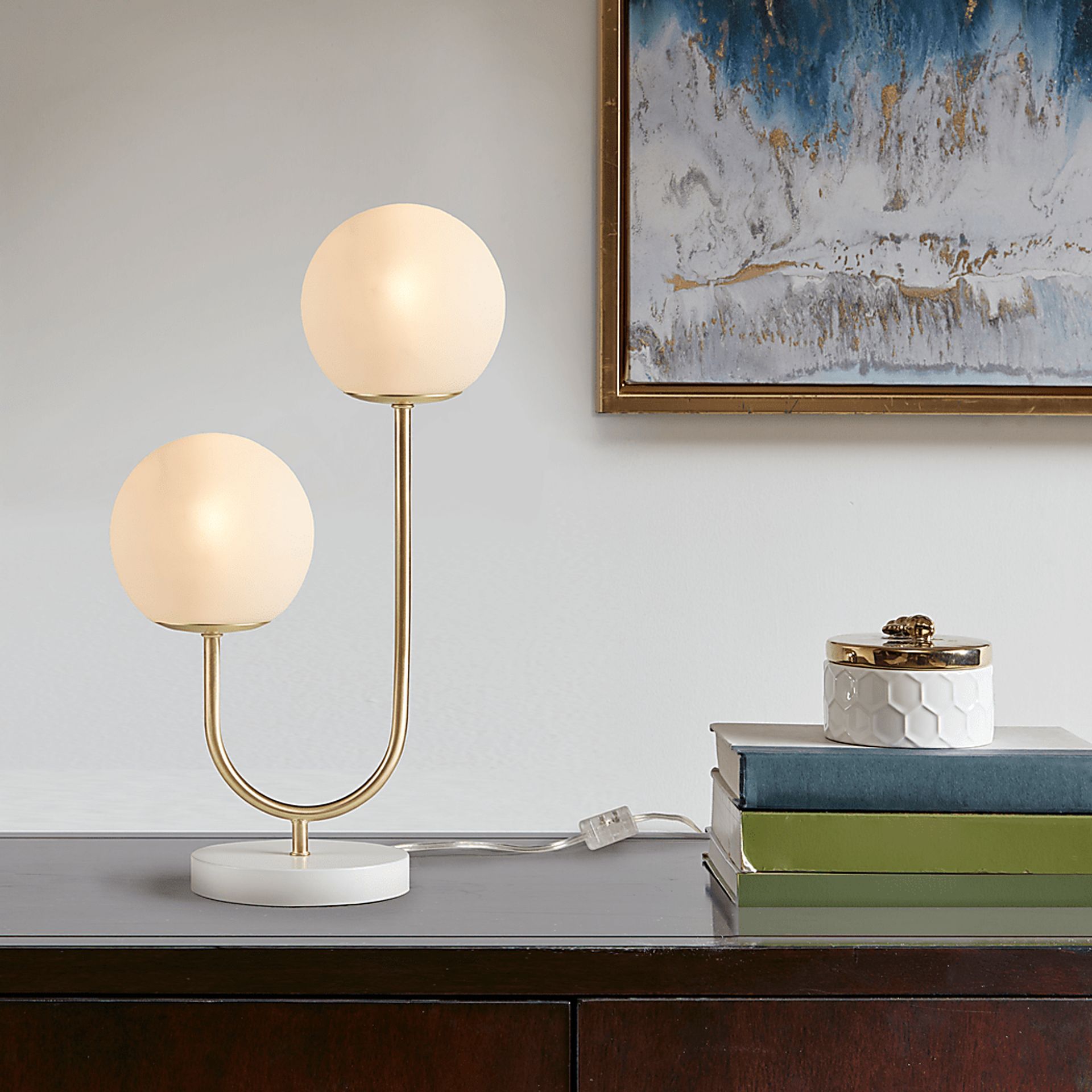 Caten Estates Gold Lamp - Image 6