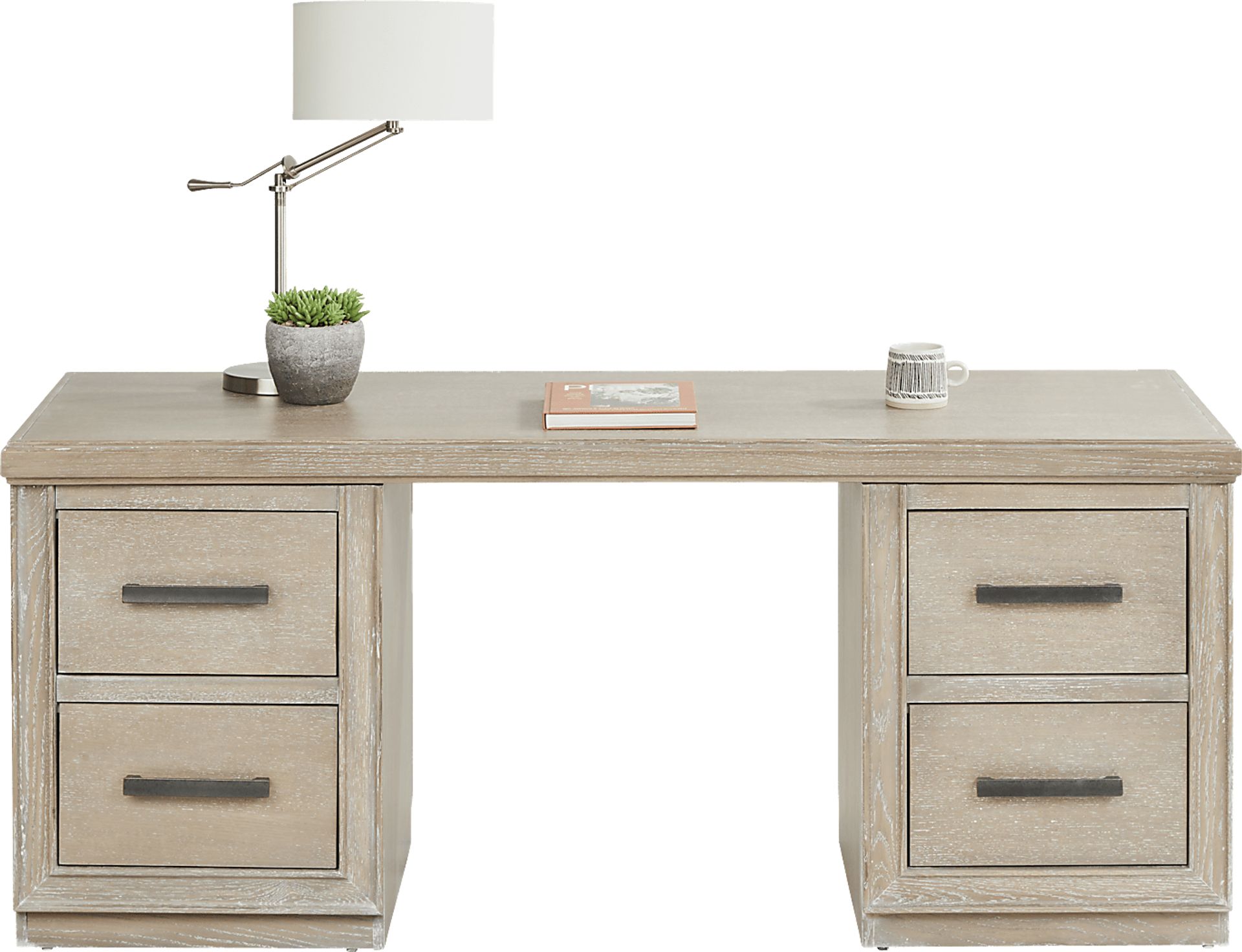 Cates Ridge Light Gray 3 Pc Desk | Rooms to Go