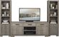 Cates Ridge Light Gray 3 Pc Wall Unit with 81 in. Console