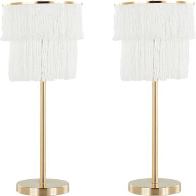 Catesby Way White Lamp, Set of 2