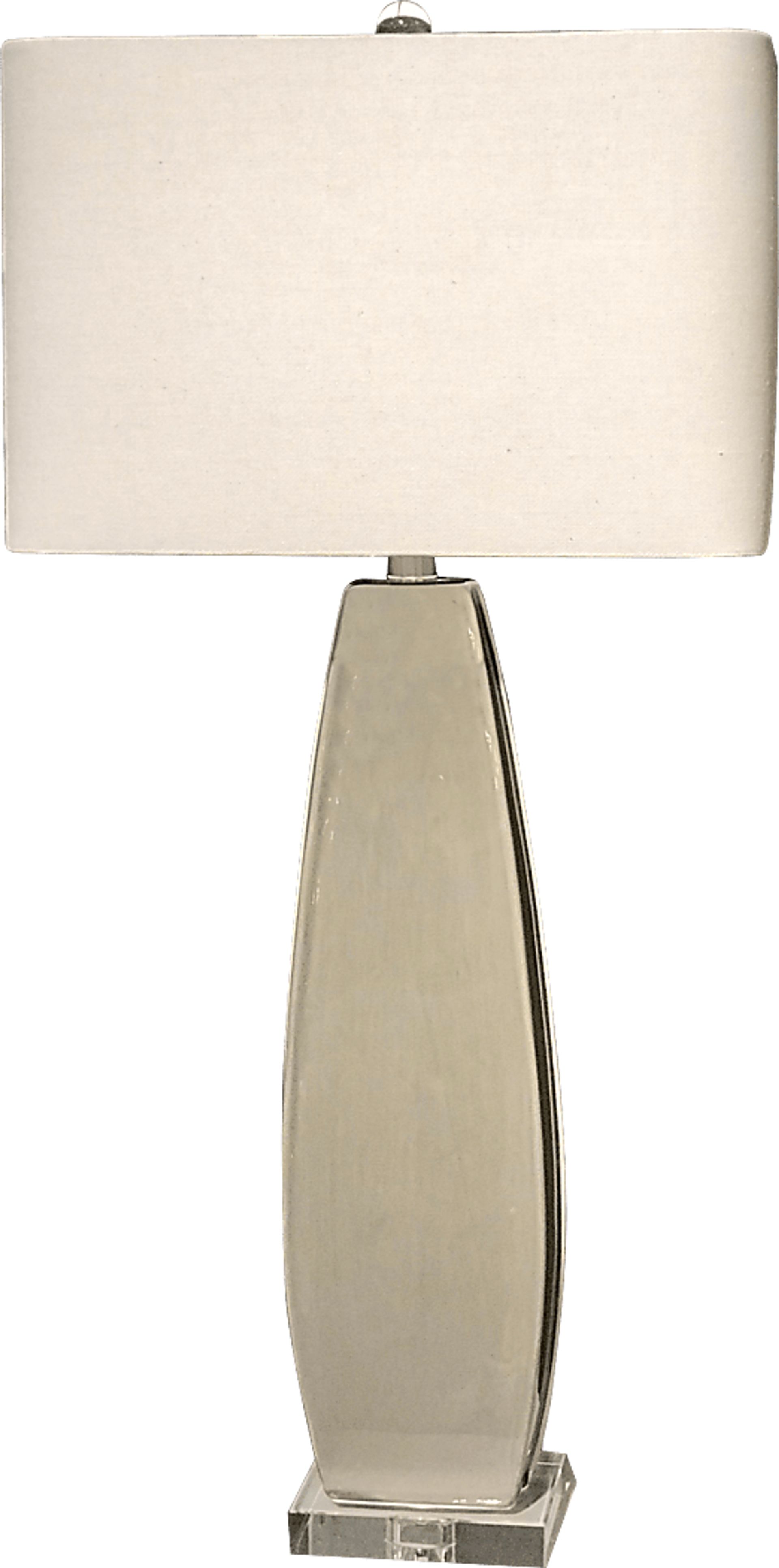 Cathedral Rock Gray Lamp - Image 1
