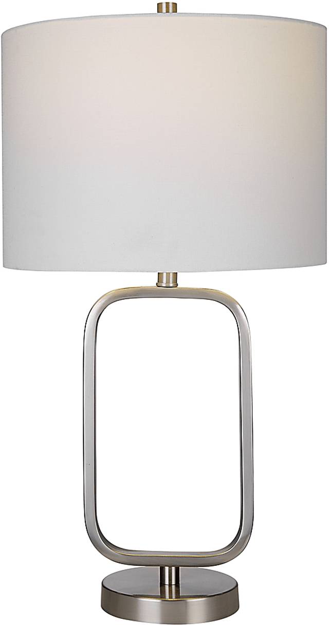 Caton Bend Nickel Lamp - Thumbnail - Image 2