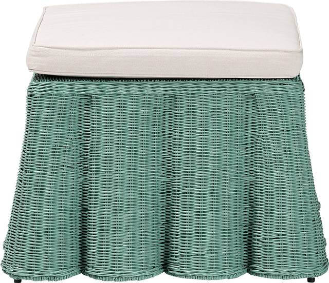 Caudleslake Green Ottoman - Thumbnail - Image 3