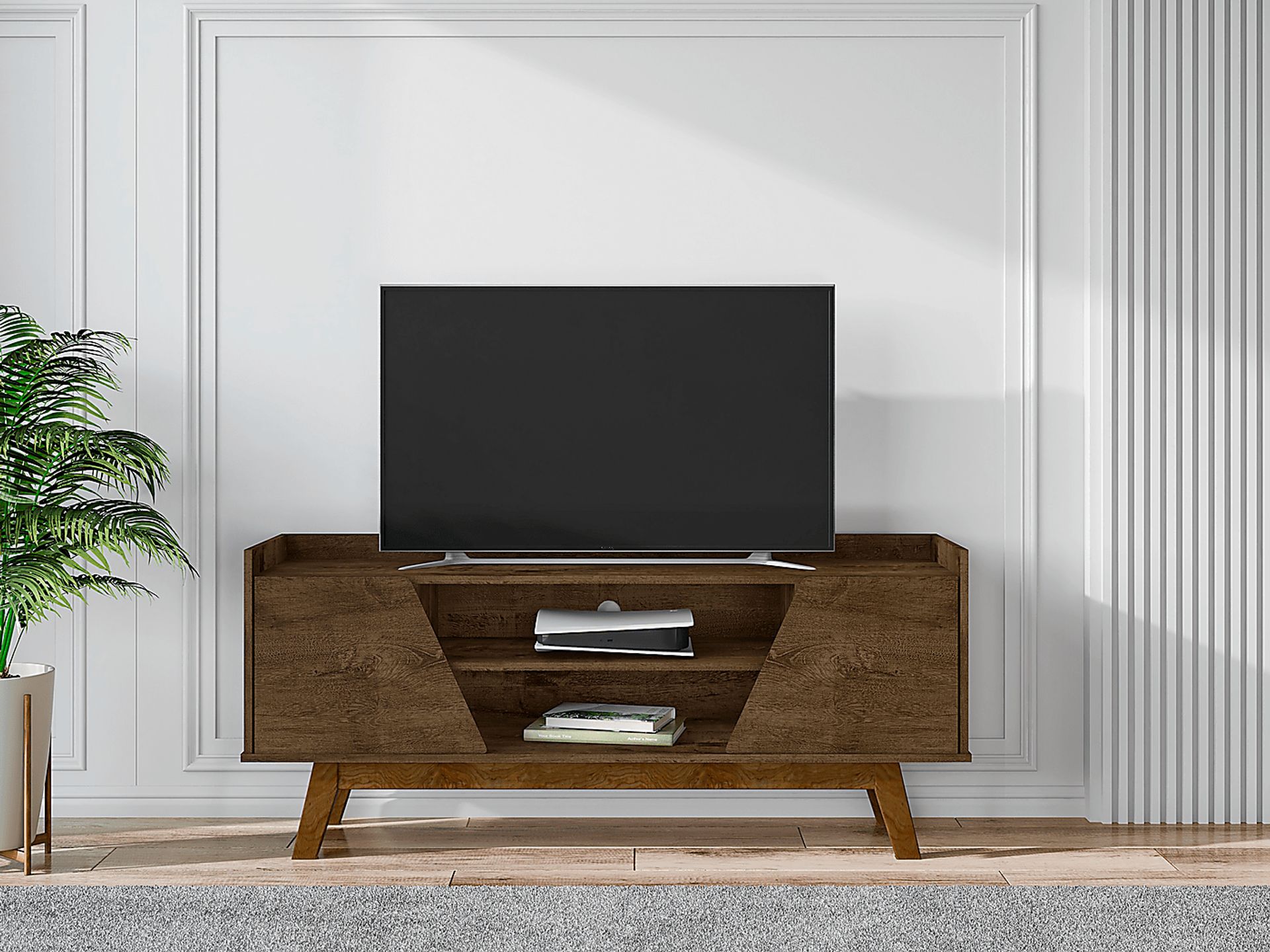 Caughey I Brown 53.5 in. Console - Image 2