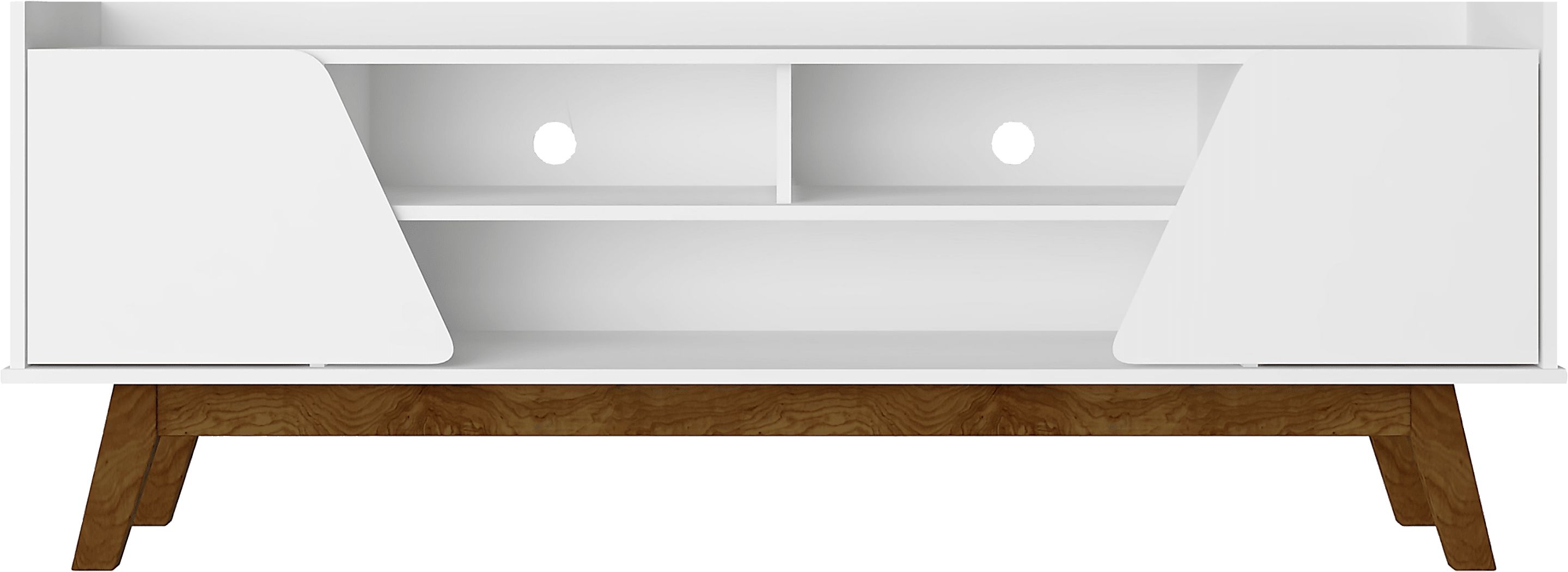Caughey II White 63 in. Console