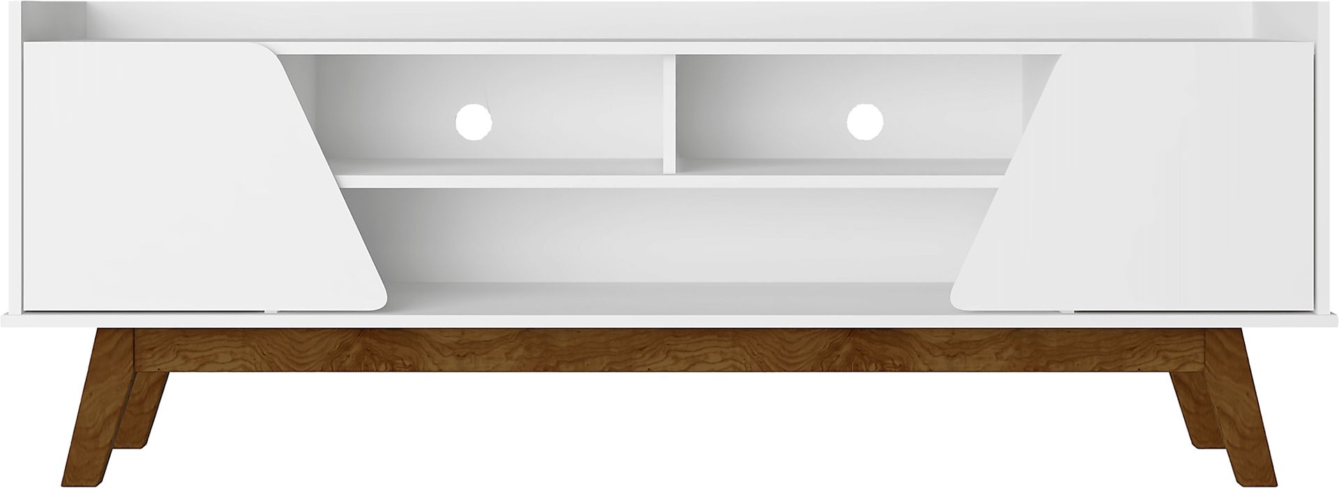 Caughey II White 63 in. Console - Image 1
