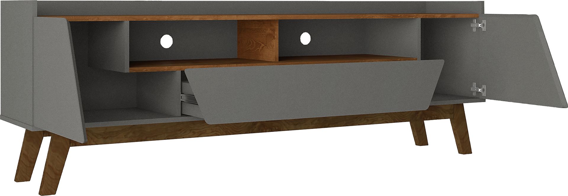 Caughey III Gray 71 in. Console - Image 4