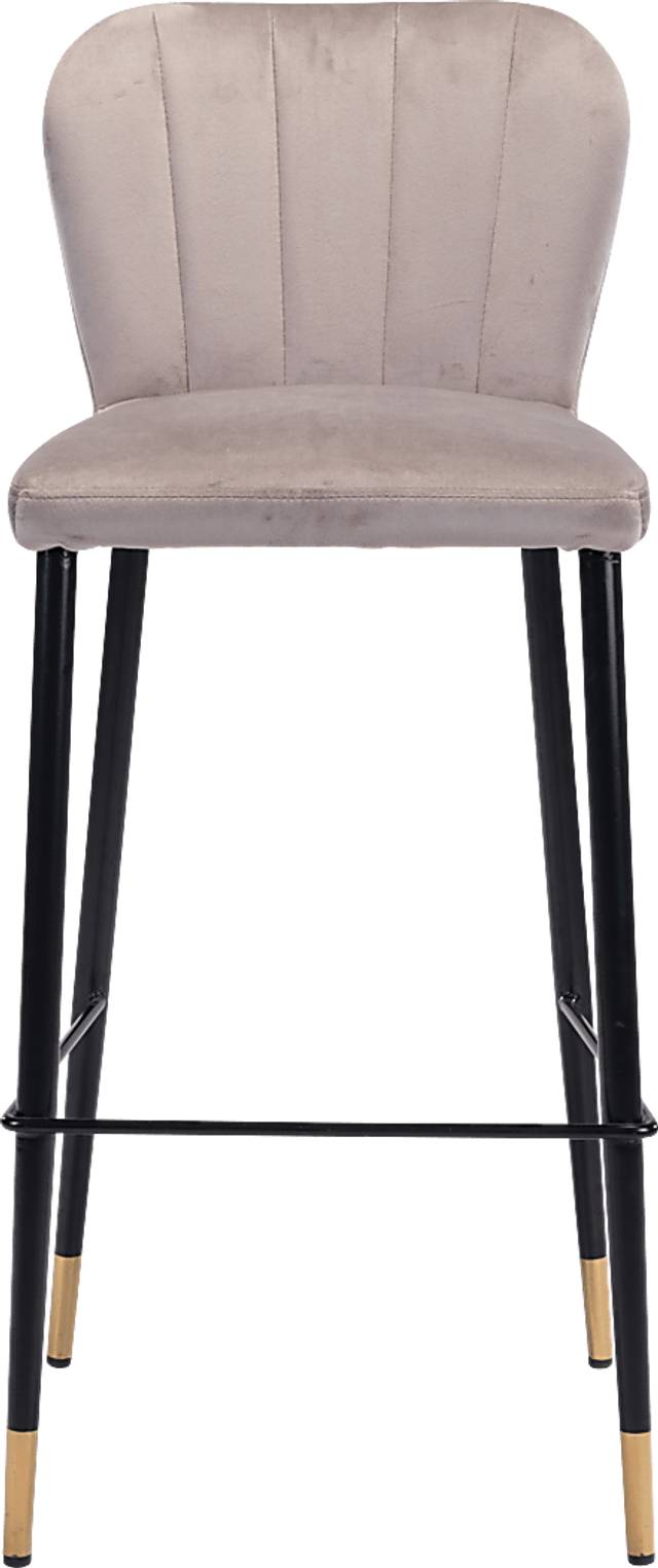 Cauldwell Gray Bar Height Stool, Set of 2 - Thumbnail - Image 5