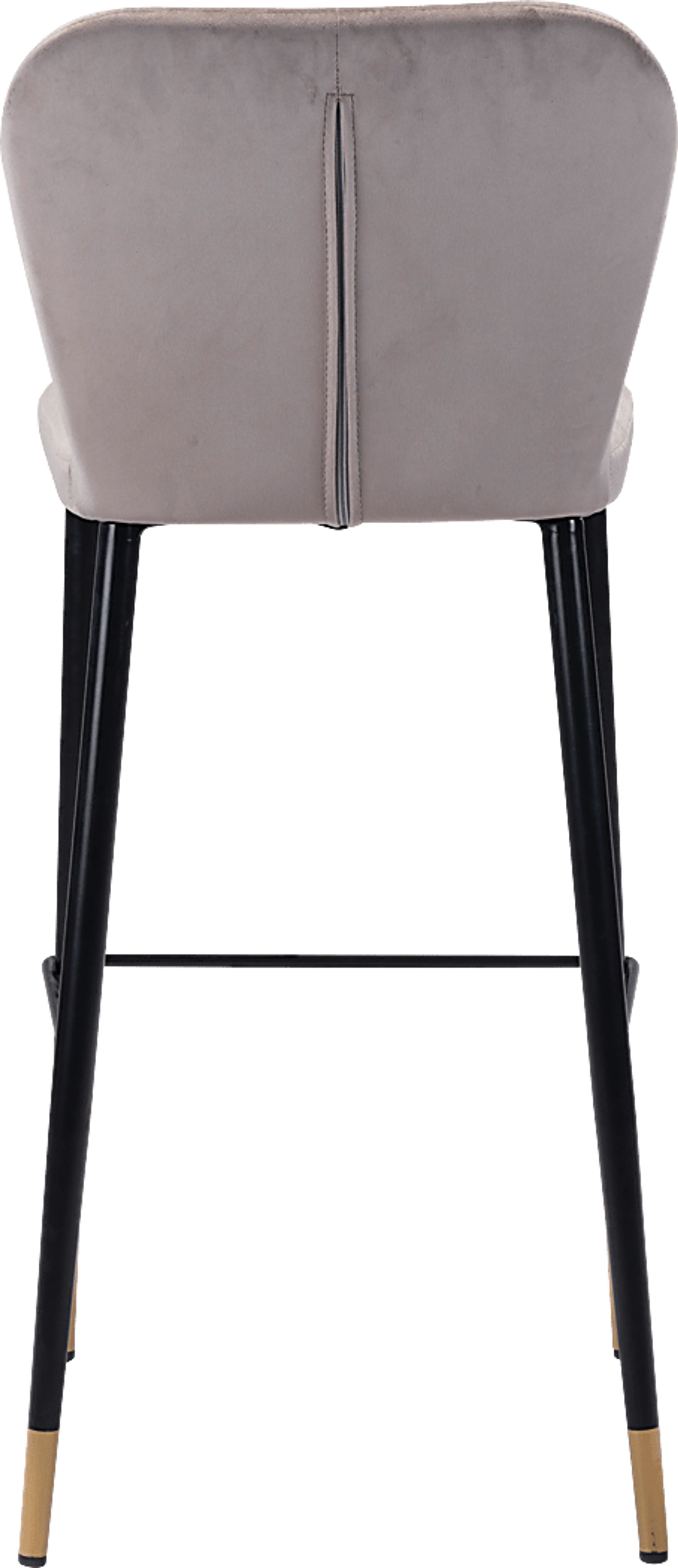 Cauldwell Gray Bar Height Stool, Set of 2 - Image 6