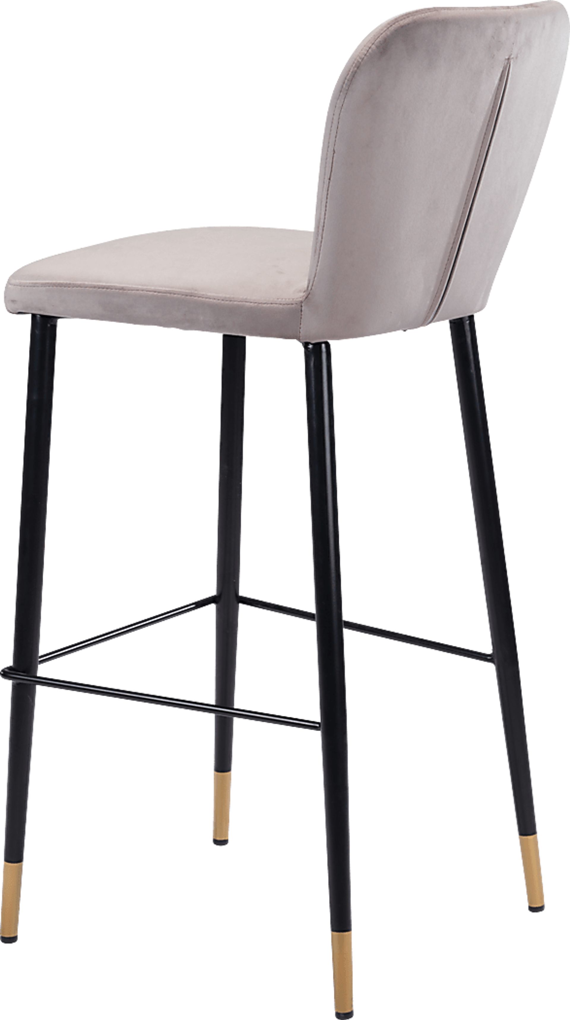 Cauldwell Gray Bar Height Stool, Set of 2 - Image 7