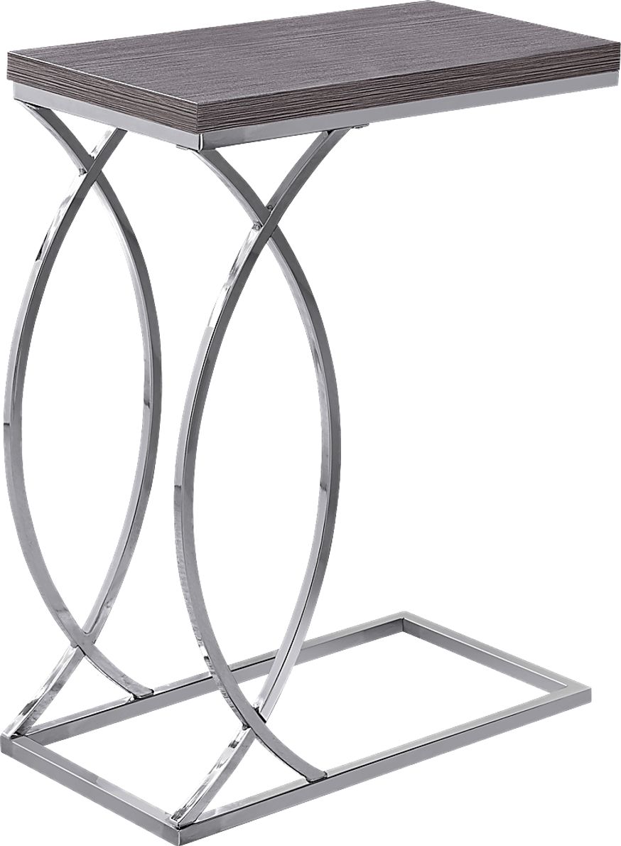 Cauley Charcoal Accent Table