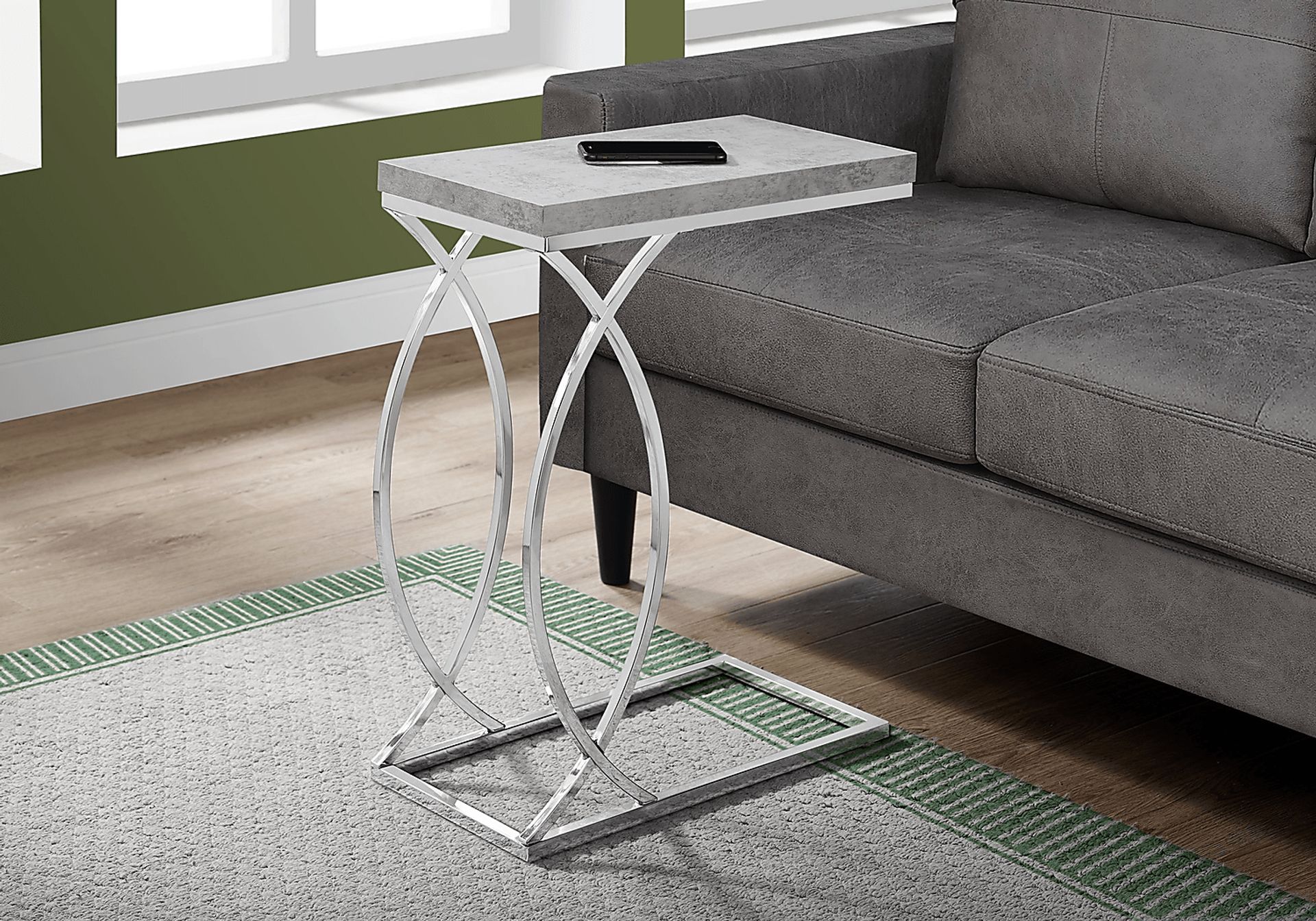Cauley Gray Accent Table - Image 2