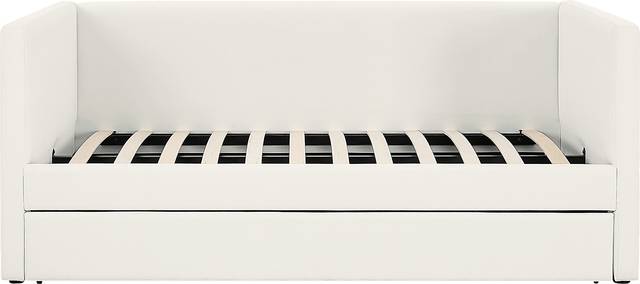 Caulfieldy Cream Twin Daybed with Trundle - Thumbnail - Image 4