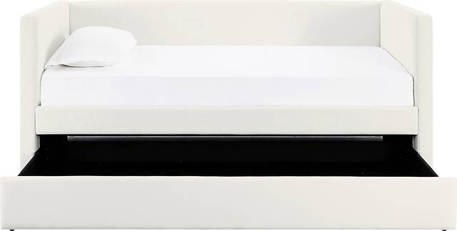Caulfieldy Cream Twin Daybed with Trundle - Thumbnail - Image 8