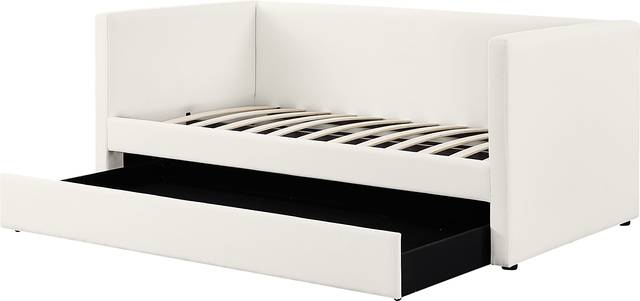 Caulfieldy Cream Twin Daybed with Trundle - Thumbnail - Image 10