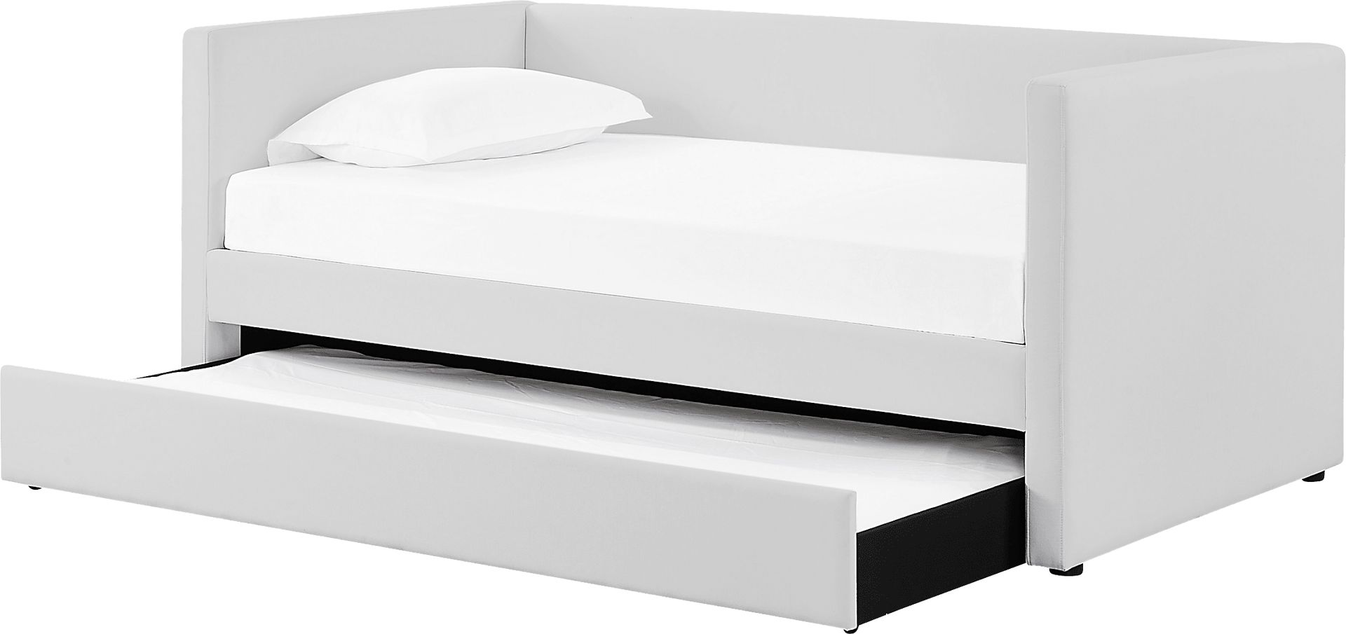 Caulfieldy Gray Twin Daybed with Trundle - Image 3