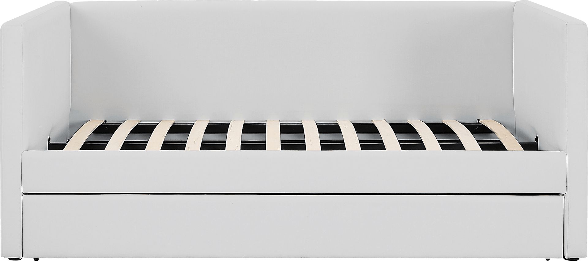 Caulfieldy Gray Twin Daybed with Trundle - Image 4