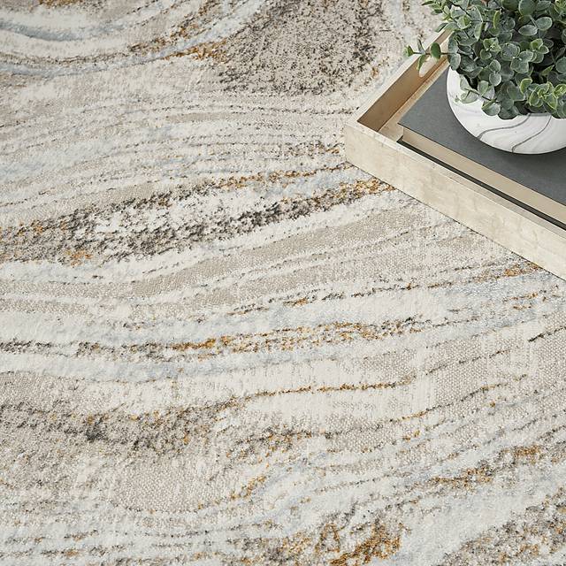 Caulgan Gray/Gold 3'11 x 5'11 Rug - Thumbnail - Image 7