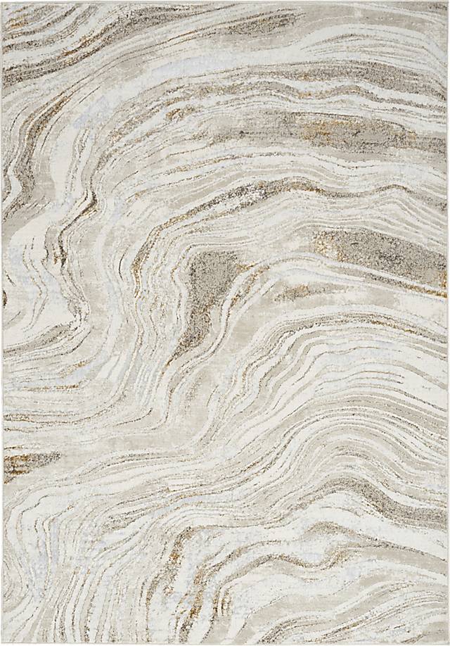 Caulgan Gray/Gold 3'11 x 5'11 Rug - Thumbnail - Image 1