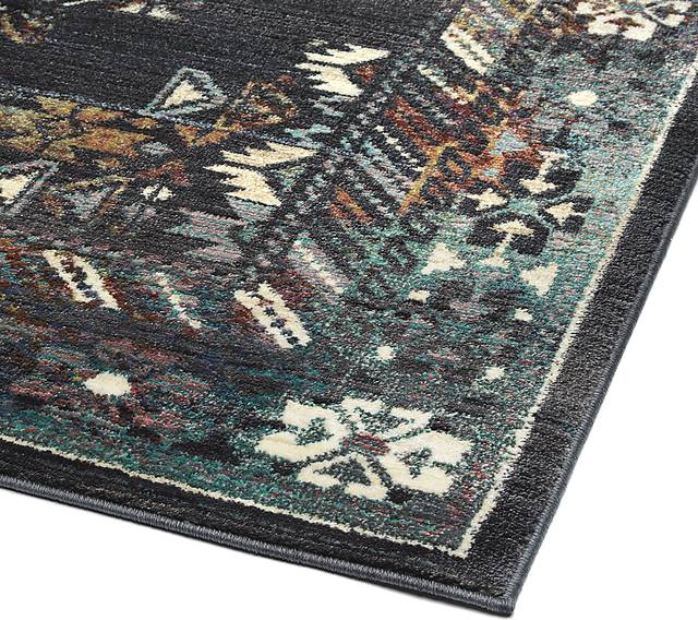 Cauna Navy 8'4 x 11'7 Rug - Thumbnail - Image 3