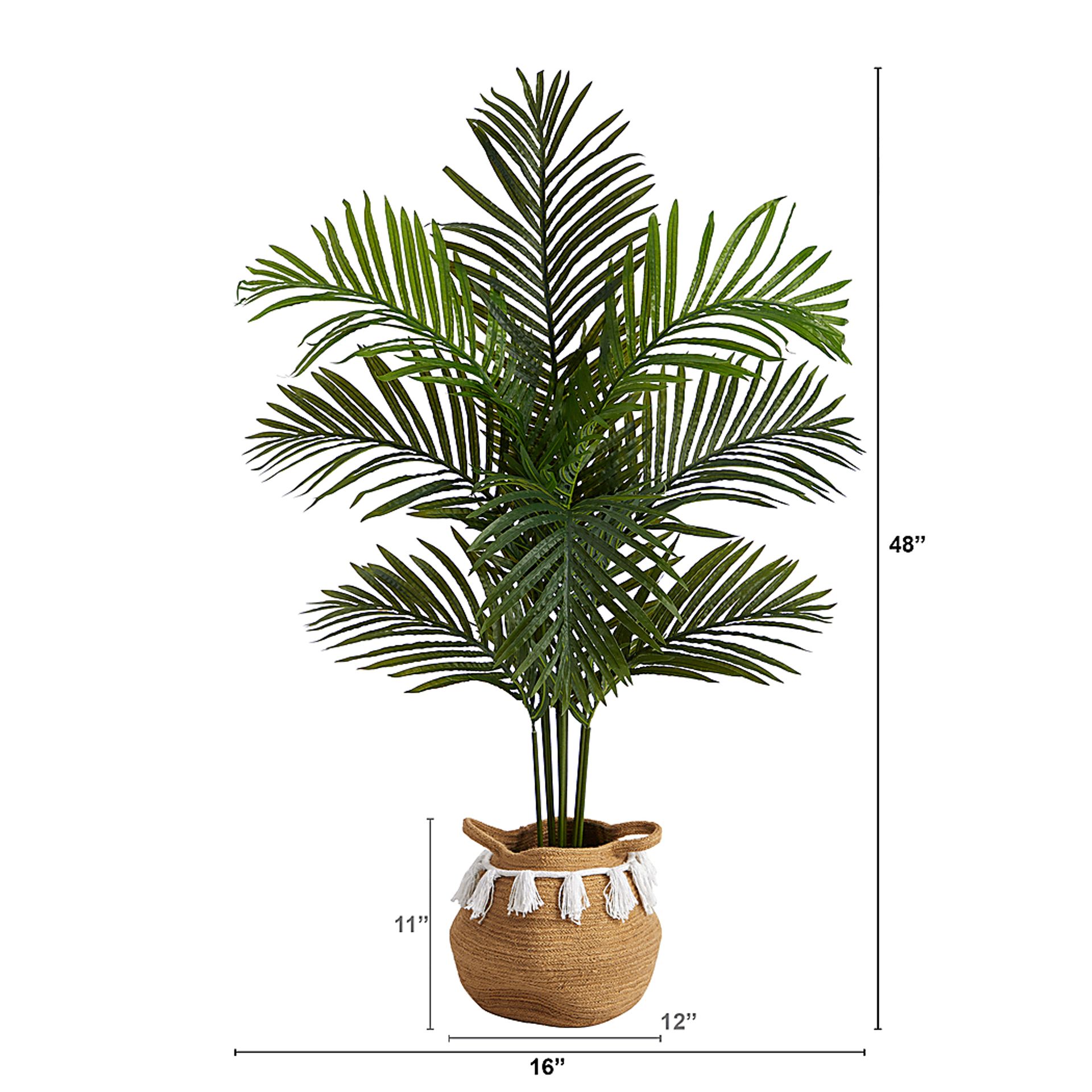 Caurina Green Tree with Basket - Image 4