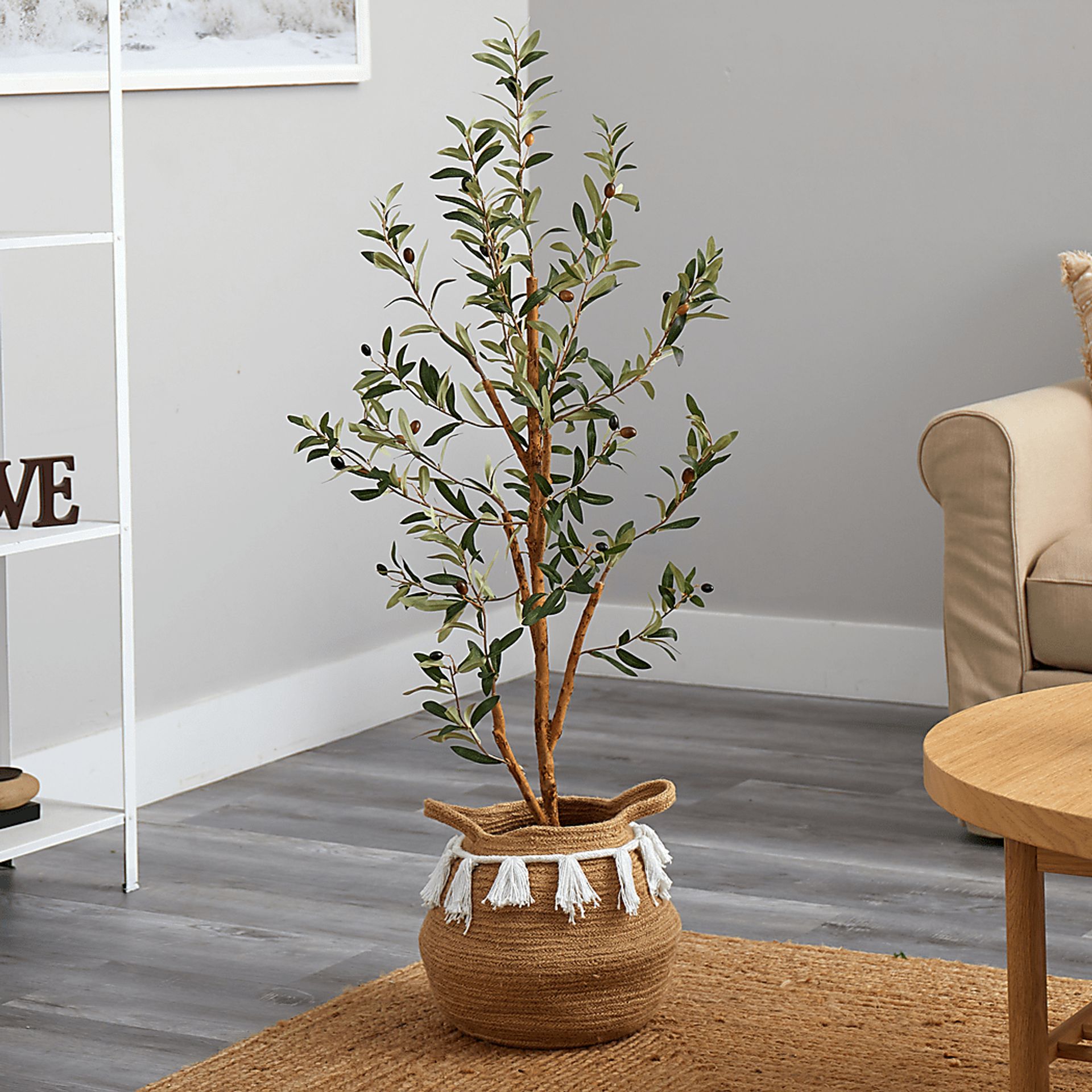 Caurinn Green Tree with Basket - Image 3