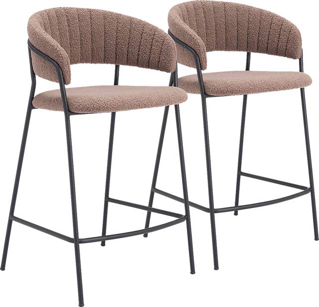 Causbie Brown Counter Height Stool, Set of 2 - Thumbnail - Image 1