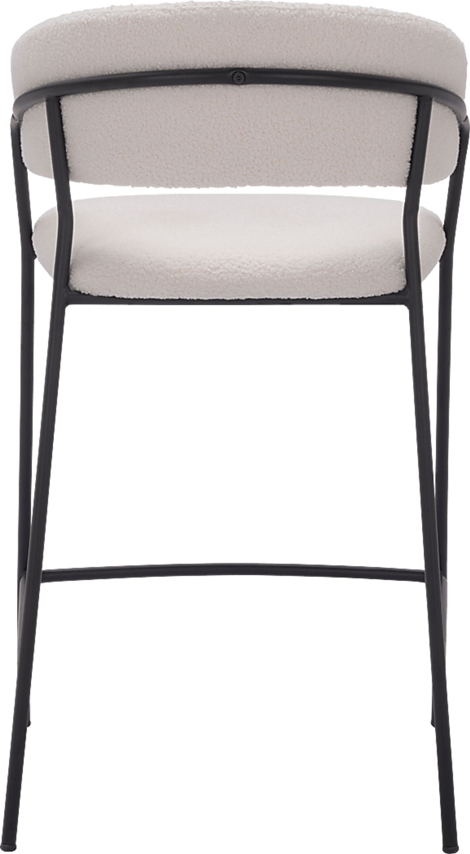 Causbie White Counter Height Stool, Set of 2 - Image 5