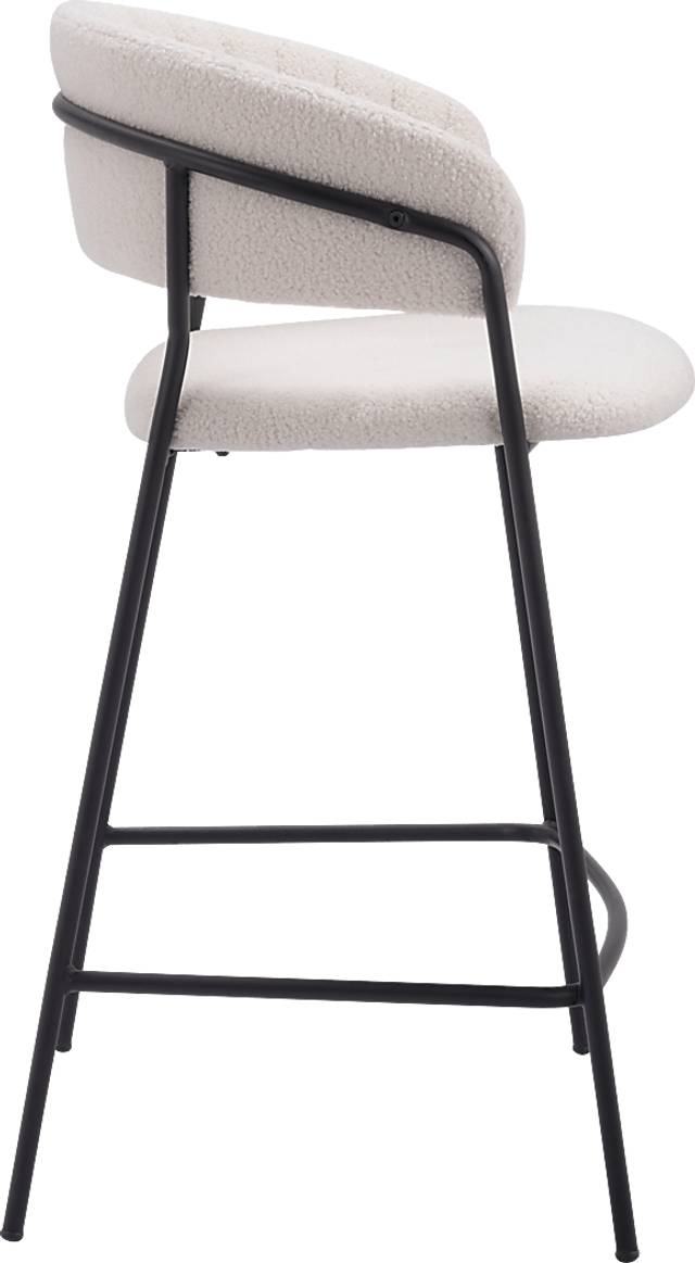 Causbie White Counter Height Stool, Set of 2 - Thumbnail - Image 7