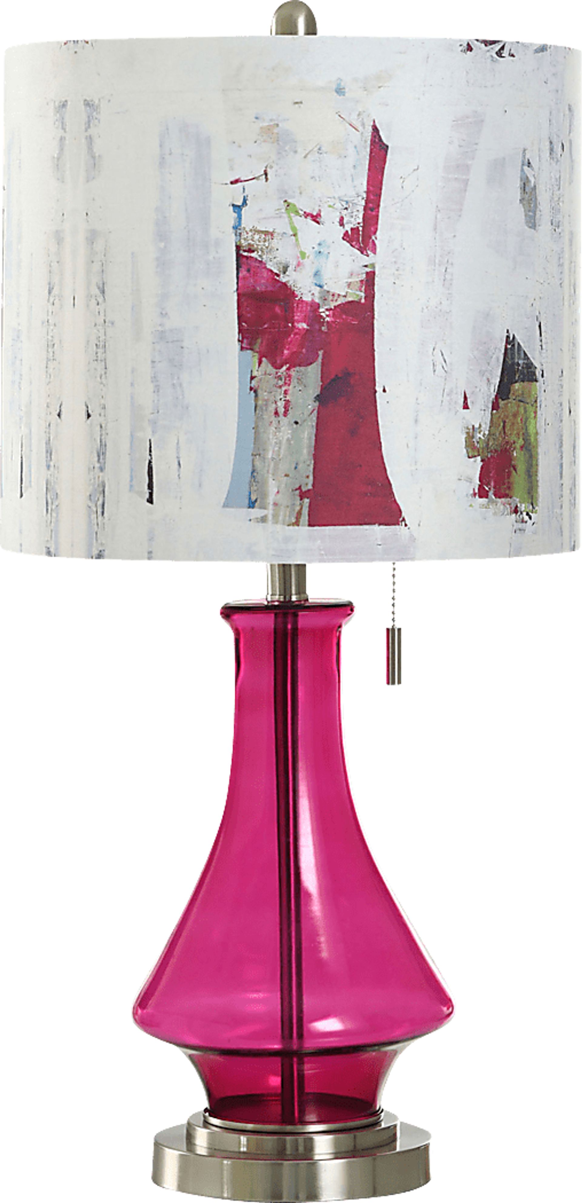 Causoll Pink Lamp - Image 1