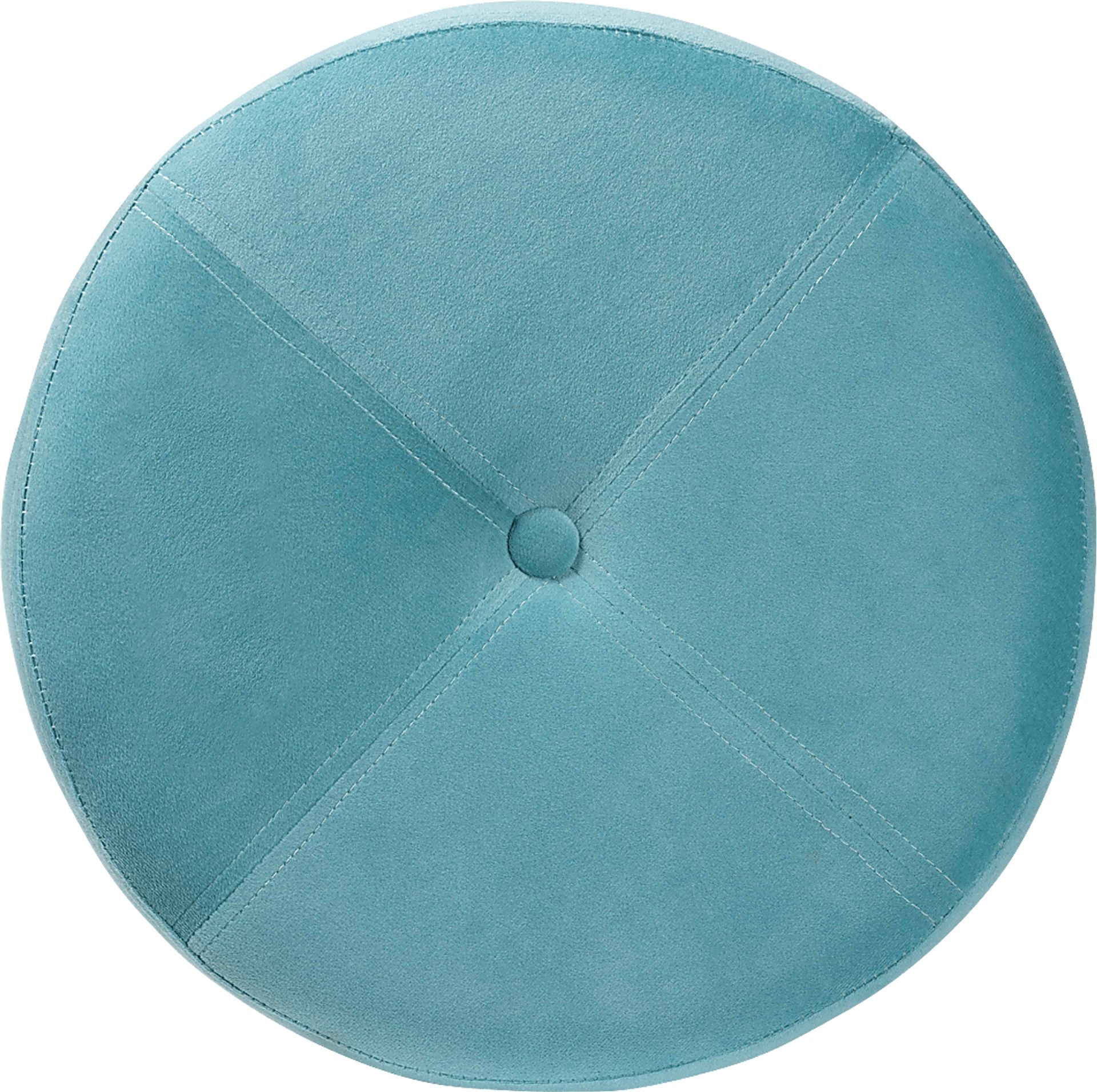 Causton Blue Ottoman - Image 5