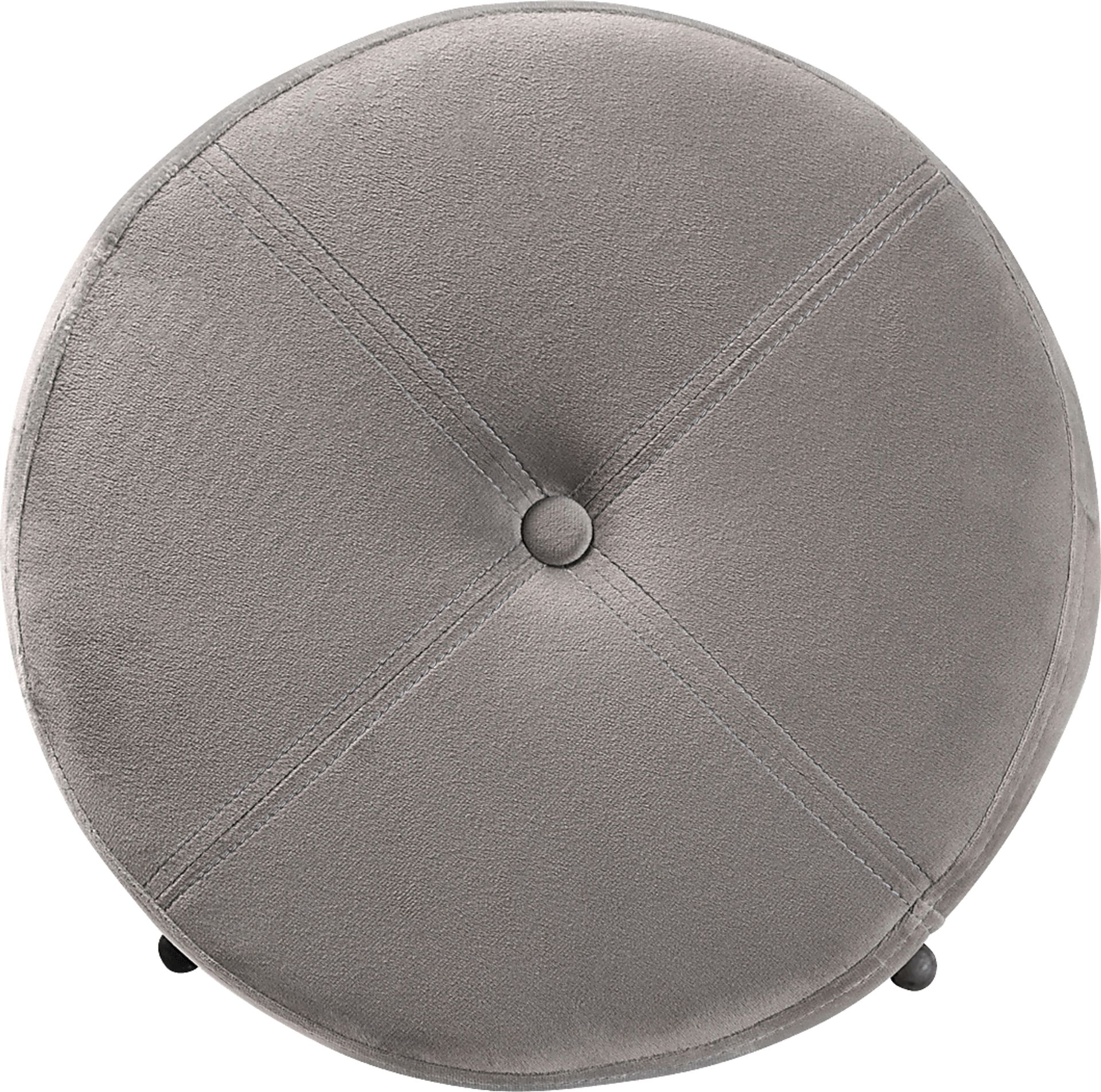 Causton Gray Ottoman - Image 5