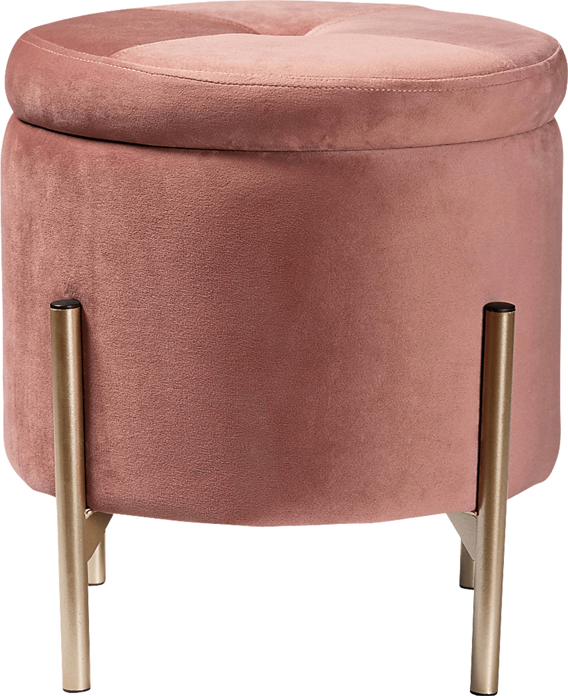 Causton Pink Ottoman - Image 3