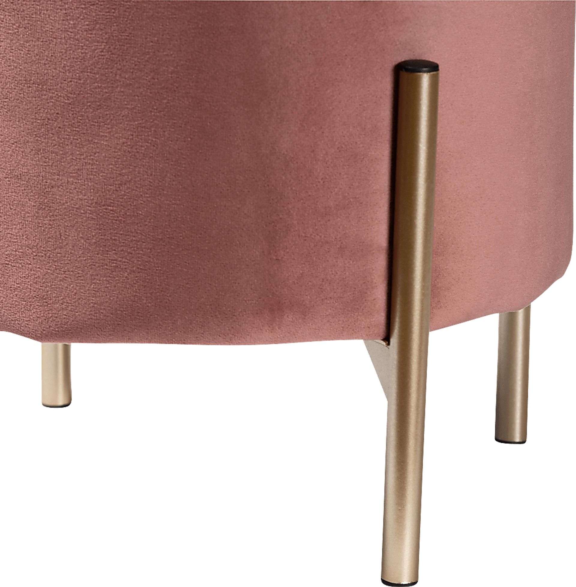 Causton Pink Ottoman - Image 4